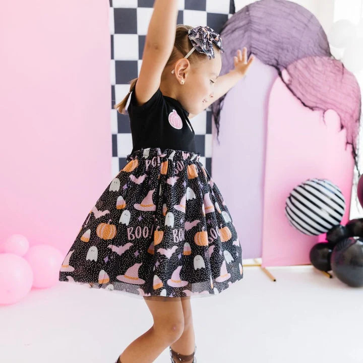 Boo Halloween Tutu Dress