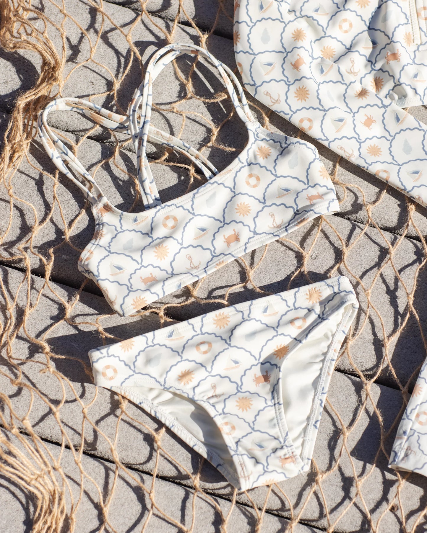 Crop Rashguard Set