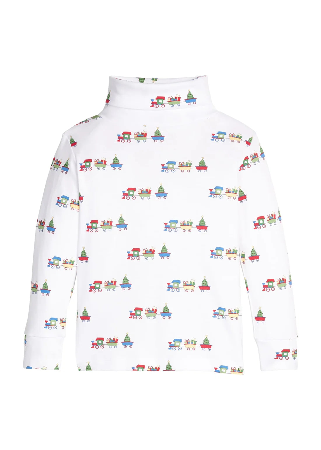 Printed Turtleneck