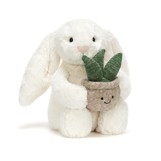 Bunny with Plant