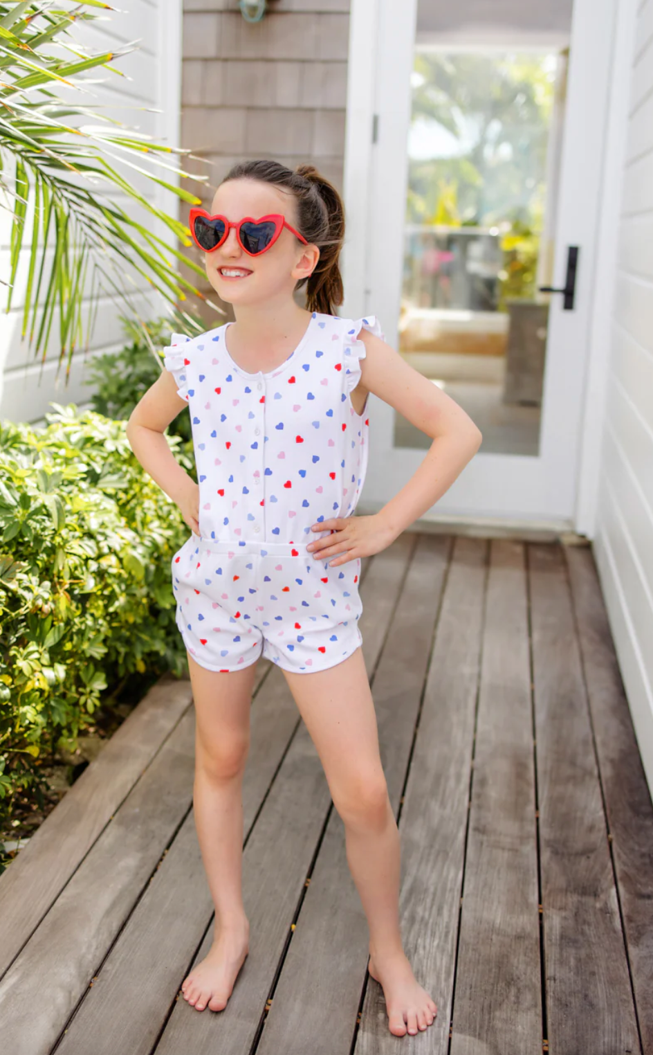 Marion Rose Romper